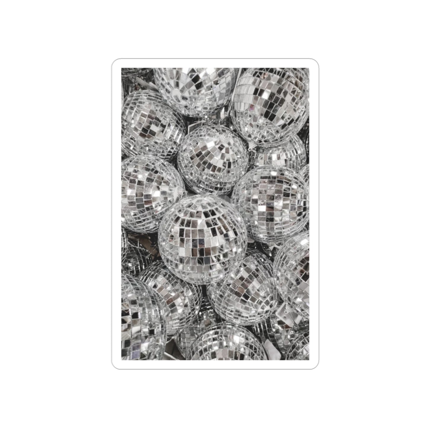 *NEW "Wallpaper" sticker, Disco Balls (3 Sizes)